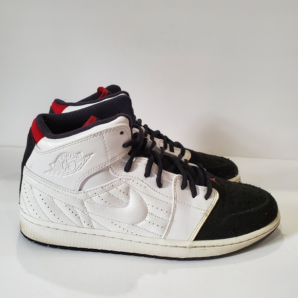 Jordan 1 mens sneakers 654140-101 mens size 10.5 Jordan 1 Retro 99 Black - Picture 3 of 7